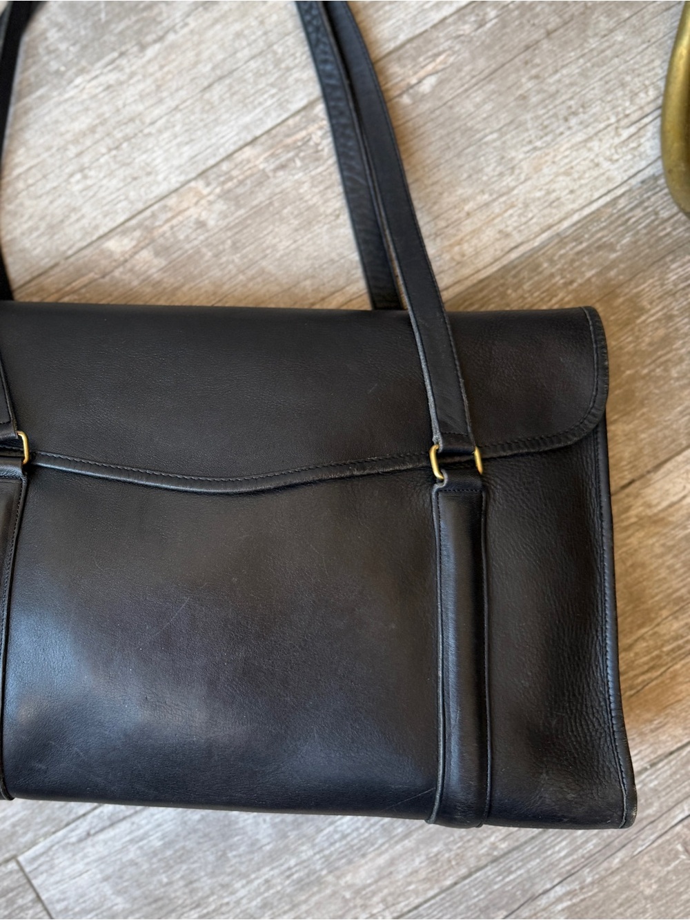 VTG NYC Coach Envelope Portfolio | Black | No. 5190 | Stunning Perfection - Picture 4 of 15